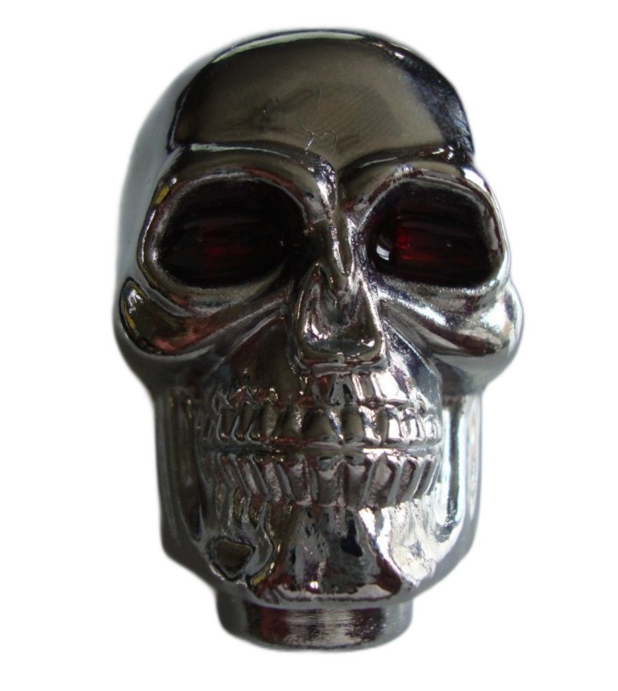 levier de vitesse crane chrome plastique pommeau auto mort levier de vitesse crane chrome plastique pommeau auto mort