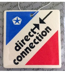 Direct Connection Chrysler Auto Car Logo Air Freshener