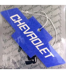 Chevrolet Blue Air Freshener Auto Logo Cruze Camaro Corvette