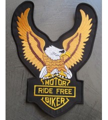 Large eagle patch motor ride free biker 30x24cm iron-on badge Large eagle patch motor ride free biker 30x24cm iron-on badge