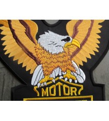 Large eagle patch motor ride free biker 30x24cm iron-on badge Large eagle patch motor ride free biker 30x24cm iron-on badge