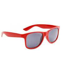 lunette de soleil Rouge Flashy : Style Iconique & Protection UV400.