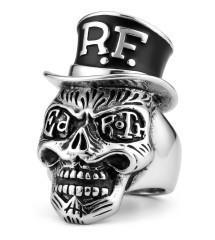 Knight Ed Roth Rat Fink 7.5 US Stainless Steel Men's Ring Kustom Kulture Knight Ed Roth Rat Fink 7.5 US Stainless Steel Men's Ring Kustom Kulture