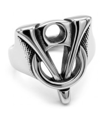 bague V8 logo moteur 12us fan voiture americaine chevaliere homme