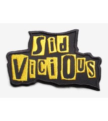 Patch Brodé Sid Vicious - Style "Ransom Note" 10x6 cm