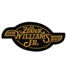 Patch Brodé Hank Williams Jr. - Style Vintage Wing