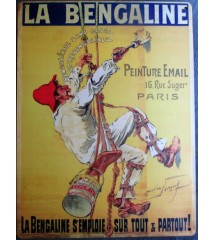 "La Bengaline" Vintage Metal Sign – 40x30 cm