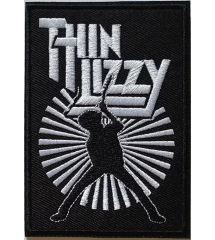 Patch Thermocollant Thin Lizzy – Écusson Brodé Rock & Hard Rock (10x7 cm)