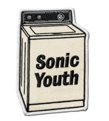 Patch Thermocollant Sonic Youth Washing Machine Écusson Rock Alternatif 10x7 cm