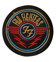 Patch Thermocollant / À Coudre Foo Fighters – Logo Ailes & Éclairs (7 cm)