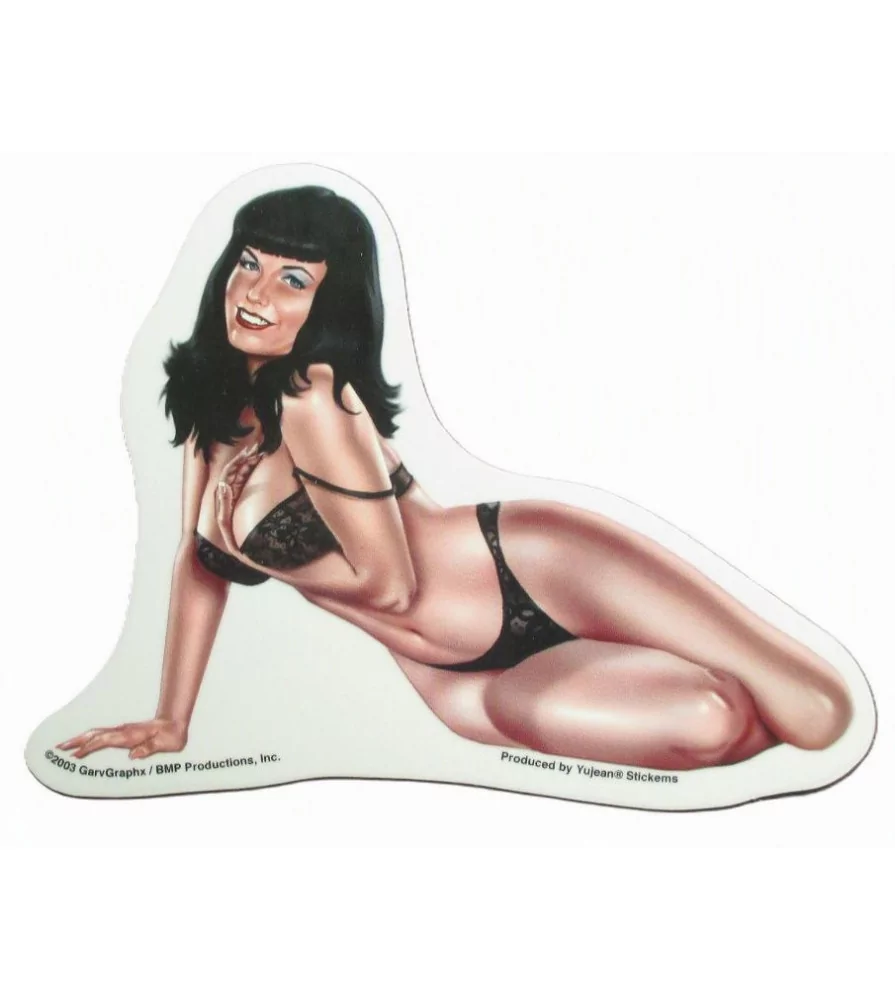 sticker bettie page hand between breasts queen pin up sexy sticker bettie page hand between breasts queen pin up sexy