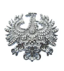 Belt buckle peacock rhinestone shiny woman pin up