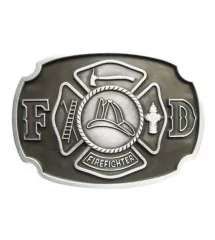 Belt buckle firefighter fire dept brut alu man woman woman