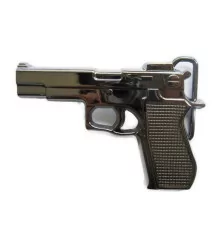 Belt buckle pistol fake gun man woman punk