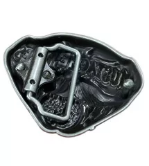 boucle de ceinture mustache riders motard a moustache