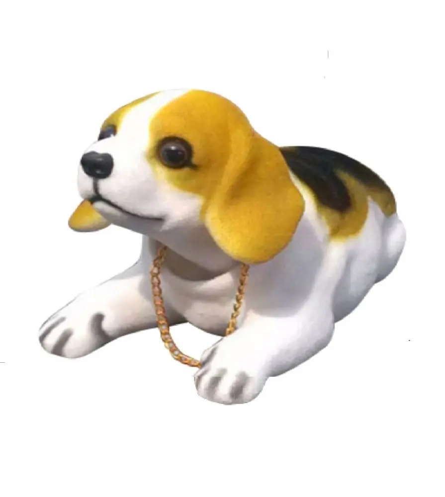 Vintage Bobblehead Dog for Car Rear Shelf / Dashboard – Beagle Vintage Bobblehead Dog for Car Rear Shelf / Dashboard – Beagle