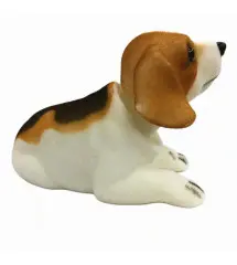 Vintage Bobblehead Dog for Car Rear Shelf / Dashboard – Beagle