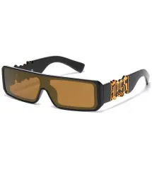 Lunettes de Soleil LOCS Lowrider Cultura Noir Brillant & Détails Doré
