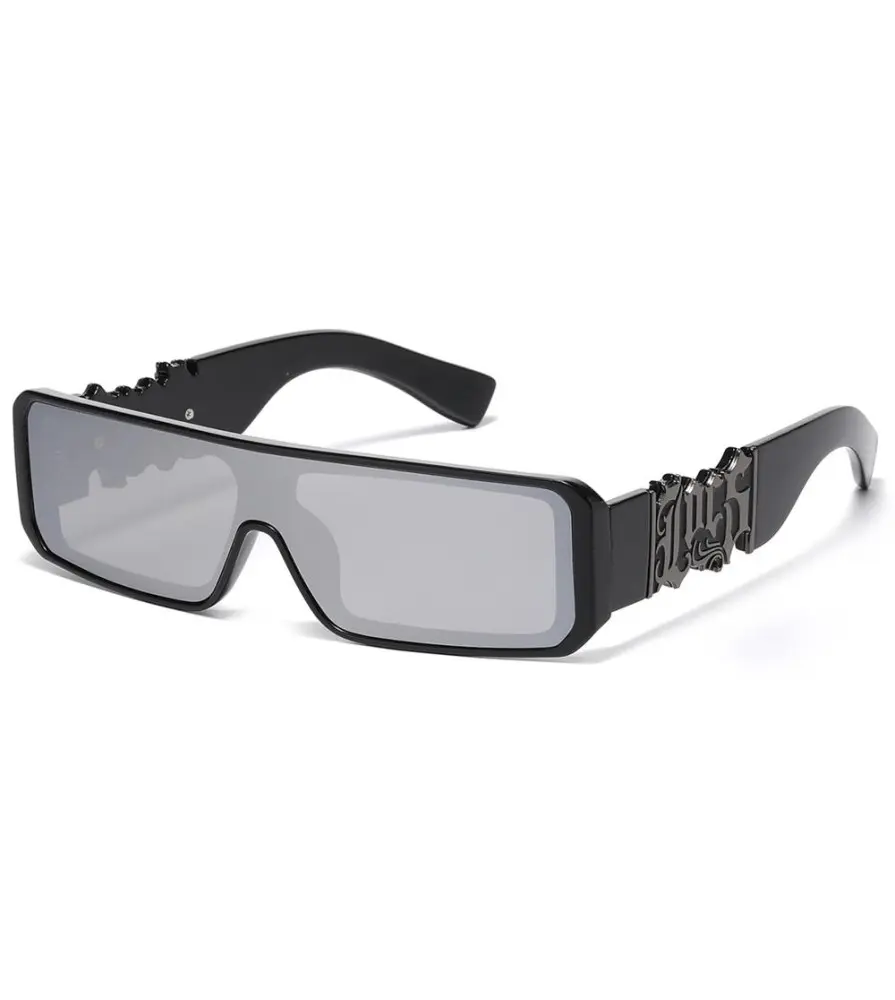 Lunettes de Soleil LOCS Lowrider Cultura Noir Brillant & Gunmeta Lunettes de Soleil LOCS Lowrider Cultura Noir Brillant & Gunmeta