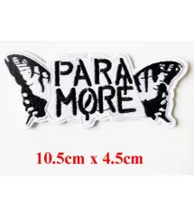 PARAMORE Iron-On & Sew-On Patch – 10.5 x 4.5 cm PARAMORE Iron-On & Sew-On Patch – 10.5 x 4.5 cm