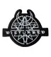 DISTURBED Iron-On & Sew-On Patch – 10 x 8.5 cm