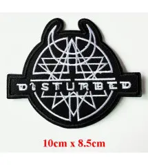 Patch Thermocollant DISTURBED – 10 x 8,5 cm