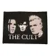 The Cult Printed / Embroidered Patch black white