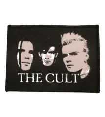 Patch / Écusson Thermocollant The Cult 10.5x7.5cm