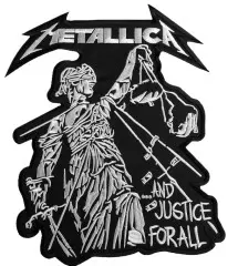 Grand Patch Dorsal Metallica And Justice for All