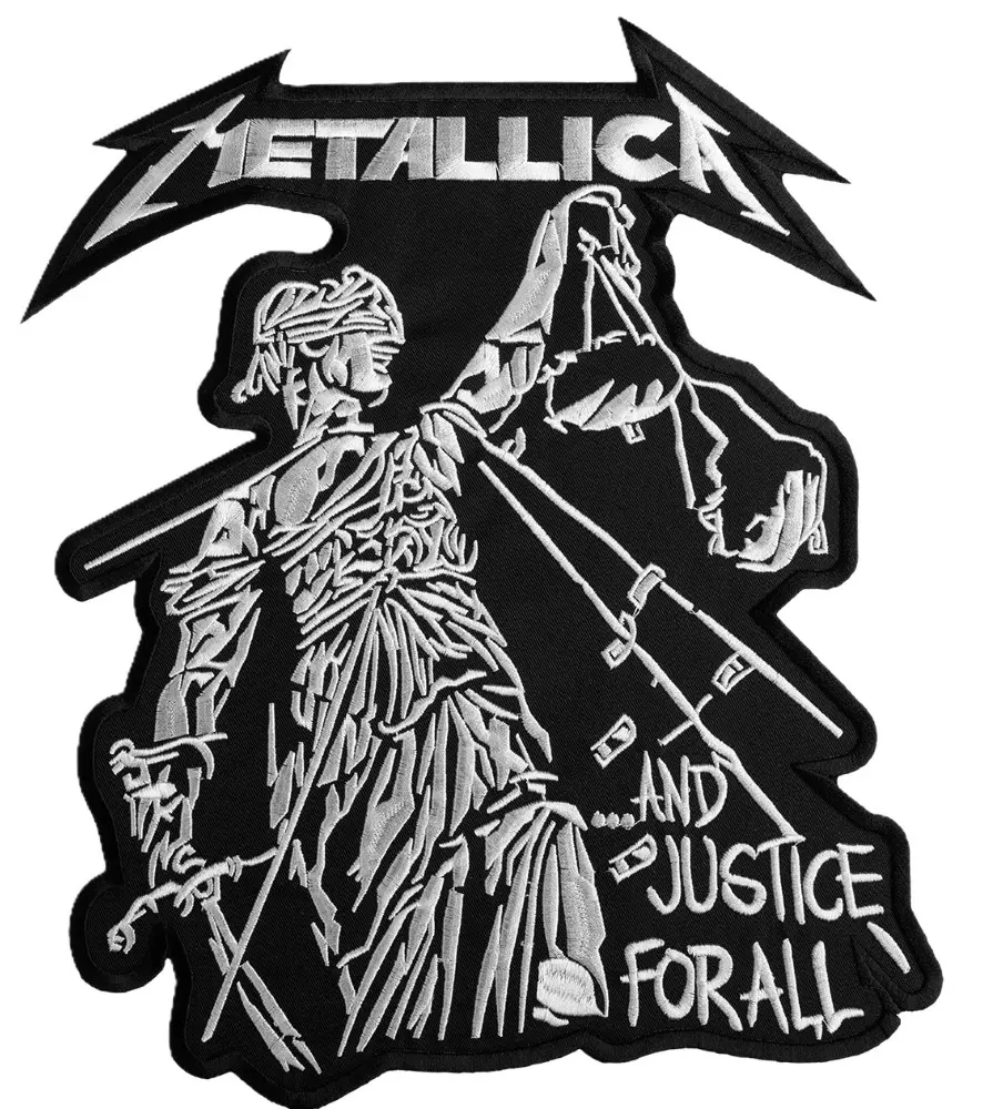 Large Back Patch – Metallica "...And Justice for All" Large Back Patch – Metallica "...And Justice for All"