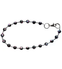 chaine de portefeuille boule tete de mort pirate crane rock