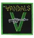 Patch thermocollant VANDALS – 7 x 7 cm punk rock