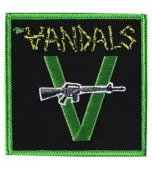 Patch thermocollant VANDALS – 7 x 7 cm punk rock