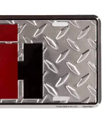 Official License Plate - International Harvester / Truck Diamond Plate (30 x 15 cm / 12" x 6") Official License Plate - International Harvester / Truck Diamond Plate (30 x 15 cm / 12" x 6")