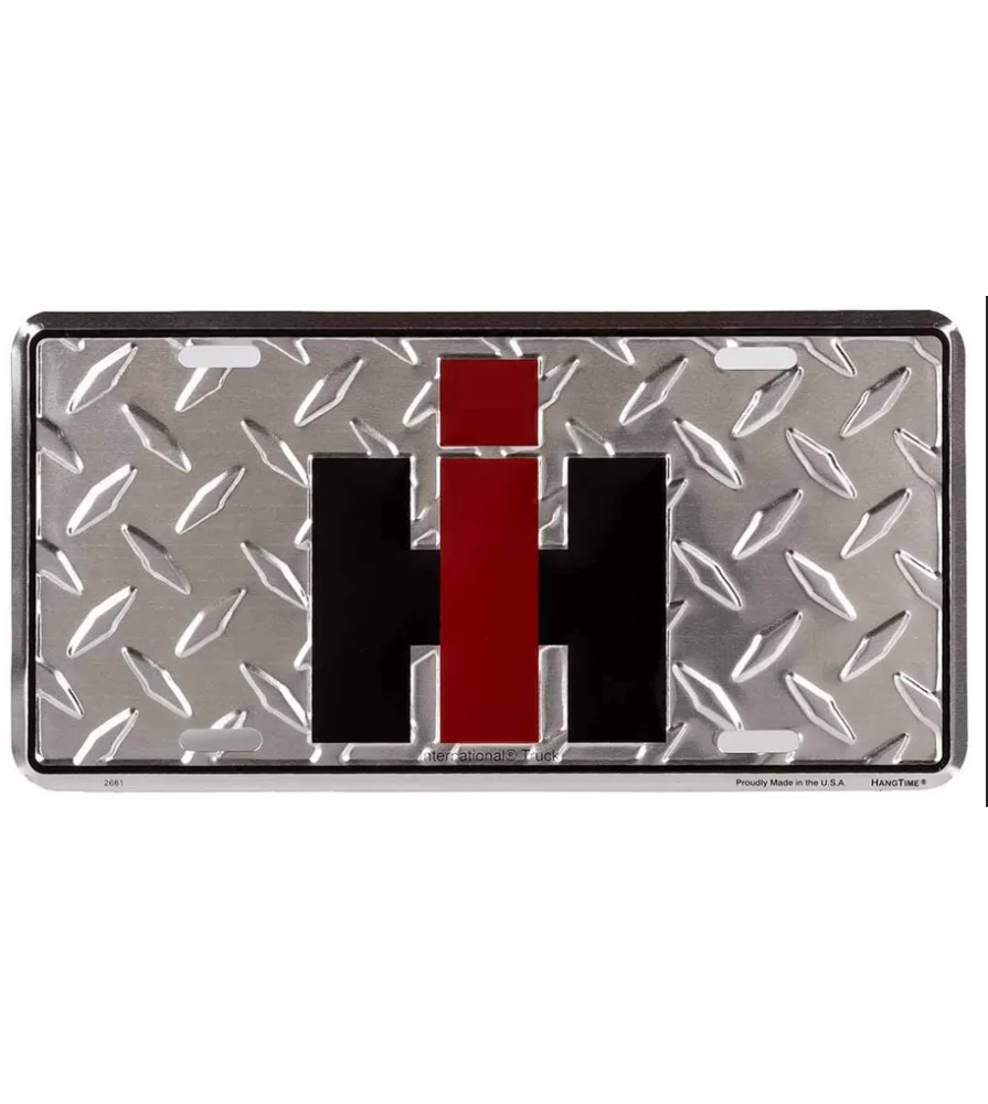 Plaque d'Immatriculation Décorative Officielle - International Harvester / Truck (30 x 15 cm)