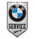 mini enamelled plate BMW service tole email deco garage