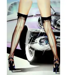 Tôle Déco Américaine Rose Pin-Up 30cm 