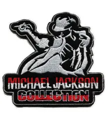 patch Écusson brodé Michael Jackson Collection 10x10cm