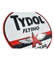 plaque tydol flying gasoline 60cm tole pub deco metal garag