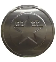 plaque texaco motor oil 60cm gasoline tole blanche garage