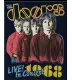 Plaque décorative métal THE DOORS – Live in Concert 1968 – 41 × 32 cm